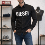 diesel black shirt