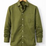 tommy Hilfiger green shrit
