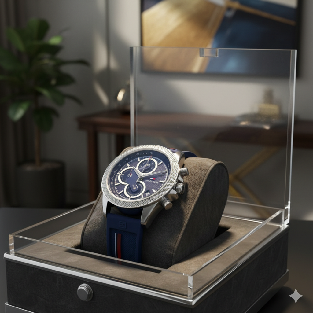 TAG HEUER Monaco Chronograph Luxury Watch | Blue Dial with Premium Strap – Iconic Swiss Racing Timepiece