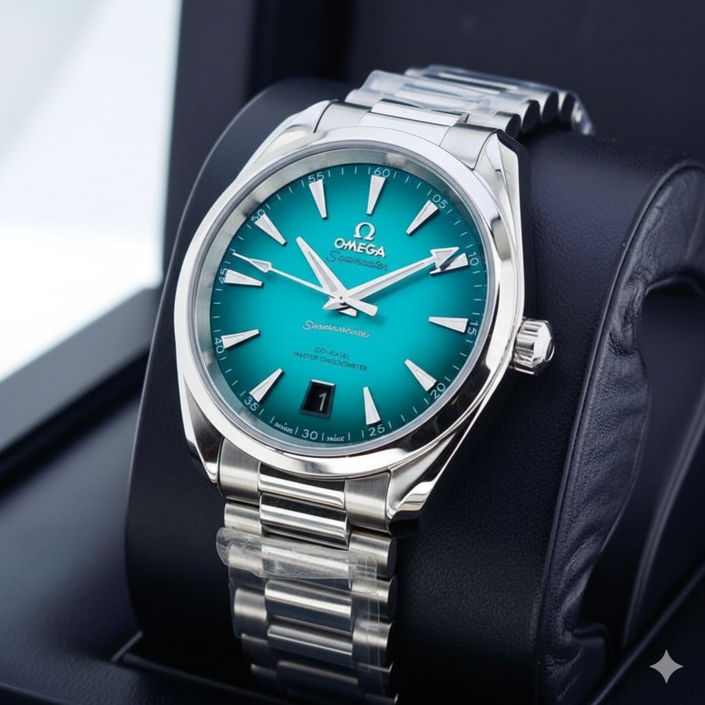 Omega Seamaster Aqua Terra – Teal Dial Luxury Watch